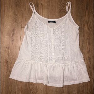 White Lace Tank Top